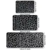 Alfombrilla de baño, Alfombrilla antideslizante para entrada de baño, Alfombrilla de secado rápido y resistente a las manchas para inodoro, Alfombra de cocina de franela con relieve