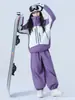Conjunto de Macacão de Ski para Mulheres e Homens, Impermeável e Espessado, Totalmente Selado, Macacão de Neve Profissional Conjunto de Blusa e Calça 3L Combinação de Cores