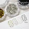 Joias para nail art lantejoulas de estrela de cinco pontas mini lantejoulas de estrela glitter 1mm estrelas de cinco pontas pequenas decorações de unhas