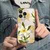 Osmanthus estilo chino Adecuado para iPhone 17 Pro Max, Funda para teléfono Apple 16, 14/13 Agujero fino 15 Estilo Ins Pareja 12