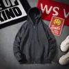 Sudadera Cardigan para Hombre con Capucha, Cremallera, Talla Extra Grande, Forro Polar, Engrosada, Corte Holgado, Chaqueta Deportiva Casual, Nuevo Estilo de Invierno