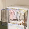 Armario para Bebé Gabinete Especial de Almacenamiento para Bebé Dormitorio Ropa para Niños Armario Pequeño Plástico Ropa Hogar Almacenamiento Simple