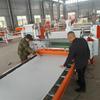 Máquina Laminadora de Tablero de Densidad de Cuero, Máquina para Chapear Paneles de Pared Blandos y Duros, Máquina Laminadora Plana con Adhesivo Termofusible para Chapa de Madera y Tela para Paredes de Paneles Duros