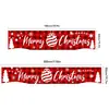 Banner de Natal Novo Transfronteiriço Feliz Natal Decoração de Cena de Festa de Natal Arranjo Bandeira Pendurada