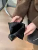 Botas Curtas Estilo Retrô com Bico Fino, Salto Grosso e Zíper nas Costas com Lã, Novas Botas Slim Versáteis para Outono e Inverno, Botas Meia Elástica