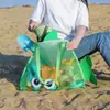 Bolsa de Praia Grande de Rede para Crianças Bolsa de Armazenamento para Brinquedos de Praia e Areia Bolsa de Rede Bolsa de Armazenamento de Rede Bolsa de Natação
