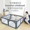 Valla de Juego para Niños para el Hogar Interior 0-2 Años Tapete Gateador Valla para Niños Pequeños Barrera de Seguridad para Bebés Parque Infantil