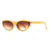 Gafas de sol con montura Cat Eye de moda Estilo Europeo y Americano Gafas de sol de montura pequeña transfronterizas para mujer Tiktok Gama Alta Protección UV