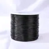 Cuerdas Elásticas Planas de 500m, Multicolor, Resistentes al Desgaste, Alta Elasticidad, para Manualidades con Cuentas, Enhebrar Pulseras de Cristal, Materiales de Tejido DIY