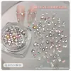 Decoraciones para Uñas de Circonita Biselada con Base Plana Mini, Brillantes Pequeños en Forma de Marquise, Forma de Diamante, Blanco Transparente, Rosa, Champaña, Forma Irregular, Pedrería para Uñas