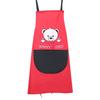Venta Directa de Fábrica Delantal Lindo de Oso de Dibujos Animados para Pareja Estilo Halter Cuello Resistente a Manchas de Aceite Ropa de Trabajo para Cafetería Regalo