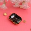 Caseiro Um diamante longo quadrado octogonal garra de vidro broca anti-gancho pendurado cesta de flores garra broca diy roupas flash mão costura broca