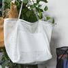 Bolsa de Hombro Ultraligera de Playa Calada Malla Transpirable Artículos de Aseo Natación Expandible Bolsa de Almacenamiento Bolso de Mano de Hombro para Mujer Amazon