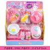 Conejo Rosa de una Palabra Herramientas Médicas para Niños Cocina Máquina Gashapon Serie Rompecabezas Mini Set Juguetes para Jugar en Casa Niñas
