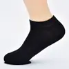 Calcetines Clásicos de Verano Finos para Hombre Tipo Mocasín Color Sólido Negro Blanco Calcetines Cortos Casuales Transpirables Calcetines para Hombre Calcetines de Algodón Fabricante Venta al por Mayor