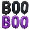 Decoración de Fiesta para Hotel Centro Comercial de Halloween Juego de Letras Blackboo de 16 pulgadas Globos de Letras Aterradoras en Stock
