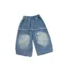 Jeans de moda y geniales para bebé niño principios de otoño 2026 nuevos pantalones casuales desgastados para bebé primavera y otoño pantalones largos versátiles para niños pequeños