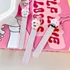 Lima de Uñas Gatito Lindo Lima de Uñas Lima Pulidora Tira de Lijado para Manicura Casera con Cadena Lima de Uñas Al por Mayor