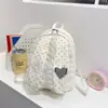 Mochila Fofa Fashionável Design de Nicho Tendência Estilo Acadêmico Para Ir e Voltar Estudante Mochila Pequena Mochila Pequena para Pais e Filhos