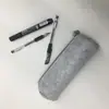 Estuche de Fieltro Transfronterizo Caja de Papelería Amazon para Hombres y Mujeres Bolsa de Almacenamiento Estuche de Fieltro Versión Coreana para Estudiantes de Secundaria y Preparatoria