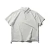 Yidao Vintage 2026 Verano Nuevo Estilo Americano Secado Rápido Transpirable Tela de Burbujas Manga Corta Camisa Polo para Hombres y Mujeres Marca de Moda Manga Media