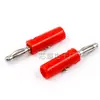 Enchufe Banana de 4MM Cabeza Banana Linterna Enchufe de Prueba para Multímetro de Potencia Terminal Poste Conector de Terminal para Altavoz de Amplificador
