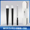 Fabricantes en stock traje de cuchillos profesionales de acero inoxidable para pedicura herramientas Yangzhou tres cuchillos para eliminar piel muerta callos ceniza