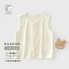 Colete de Bebê Estilo Novo Primavera e Verão Tops para Meninas Colete de Bebê Colete Quente para Meninos Jaqueta sem Mangas 100% Algodão