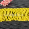 Venta al por mayor de fábrica encaje de algodón multicolor opcional poliéster algodón algodón borla fila encaje accesorios encaje para cortinas de sofá