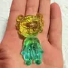 Figura de Cristal de Nezha en Stock, Pieza Decorativa de Pie, Artesanías de Cristal, Muñeca Nezha, Adorno de Vidrio de Nezha