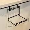 Soporte para Bolsa de Basura de Cocina, Estante para Bolsa de Basura de Gabinete, Estante Plegable para Basura Colgante, Estante Colgante para Cubo de Basura, No Requiere Taladro