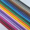 Corda Trançada de Poliéster Xadrez Duas Cores com Núcleo Envolto Corda Redonda 5mm Paracord Série Miu Corda para Pendurar Alto-Falante Corda para Pendurar Bolsa DIY