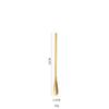 Colher de Mexer de Aço Inoxidável 304 com Cabo Longo Estilo Japonês Cabo Redondo Sólido Palito de Mexer Garfo para Frutas Colher para Sobremesa/Gelo Colher de Bar
