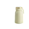 Regalo 316 Taza de Bolsillo Aislada Portátil para el Hogar para Mujer Oficina con Asa Elegante de Acero Inoxidable de Doble Capa