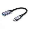 Cable Adaptador Usb3.0 Otg Tipo-c a Usb3.0 para Conectar Cámara de Teléfono Móvil a Disco Duro Externo Ratón Teclado Otg