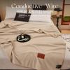 Manta de Invierno de Imitación Cachemira Espesada Manta para Siesta de Oficina Vellón Coral Manta Pequeña Manta para Sofá con Aire Acondicionado para Cama