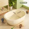 Cubo de Baño para Niños, Especial para Bebés, Niños Pueden Sentarse en la Bañera, Bañera Doméstica Extra Grande Engrosada