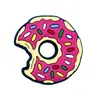 Flor de Sapato Rosquinha Cruzada Série Quente de Comida e Bebida Transfronteiriça Sapatos de Jardim Sapatos com Furos Flor de Sapato Fivela de Sapato Acessórios DIY