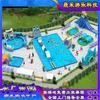 Parque acuático inflable grande equipo de atracciones piscina tobogán combinación soporte piscina parque inflable para niños fabricantes