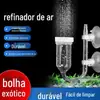 Difusor de Ar para Oxigenação de Aquário, Difusor de Plástico Atomizador, Difusor de Ar Pedra de Ar, Cabeça de Areia de Ar Silenciosa