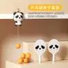Dispositivo de Entrenamiento para Niños de Tenis de Mesa, Tipo Colgante, Salto Vertical, Altura de Alcance, Juego Solo, Rebote, Ejercicio Ocular para Ambliopía, Anti-Miopía