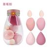 Set de Esponjas de Maquillaje Transfronterizo, Esponja de Polvo Flotante sin Látex, Esponja Cushion para Maquillaje, No Absorbe el Polvo, Doble Uso para Aplicación Seca y Húmeda