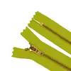 Suministro Directo de Fábrica Original Ykk No. Cremallera de 4 Dientes Tipo Y Dorados y de Cobre con Extremo Cerrado, Adecuada para la Bragueta de Pantalones, Entrega Rápida y Suministro Estable