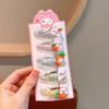 Horquilla de arena movediza Sanrio para niños, niña Kulomi no daña el flequillo, horquilla para cabello suelto, clip dulce para niña