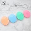 Cepillo facial de silicona, cepillo de limpieza y masaje portátil, cepillo facial de silicona suave, champú para bebés, cepillo de baño, suministro directo de fábrica.