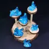 Vendas Diretas de Fabricantes do Mar da China Oriental: Cachos de Cristal Branco Natural, Cachos de Cristal Azul Galvanizado, Pulseiras Desmagnetizadoras, Ornamentos de Purificação e Decoração Atacado