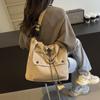 Bolsas Casuales para Mujer 2026 Nuevo Estilo Bolso Cruzado Bolso de Hombro de Lona Bolso Tote de Gran Capacidad Bolso de Mano para Clase y Viajes