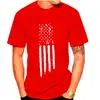 Camiseta de hombre de manga corta con estampado de nuevo estilo para jóvenes, moda, una pieza, entrega, estampado de cuatro barras verticales