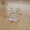 Clipe para Lâmpada Fluorescente T4/T5/T6/T7/T8/T10/T12/T16 Fivela Plástica Transparente Clipe de Fixação para Tubo Redondo