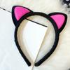 Diadema Linda de Parque Infantil B063-5 Transfronteriza Diadema de Festival con Orejas de Gato Accesorios para el Cabello Tocado Divertido Tocado Turístico